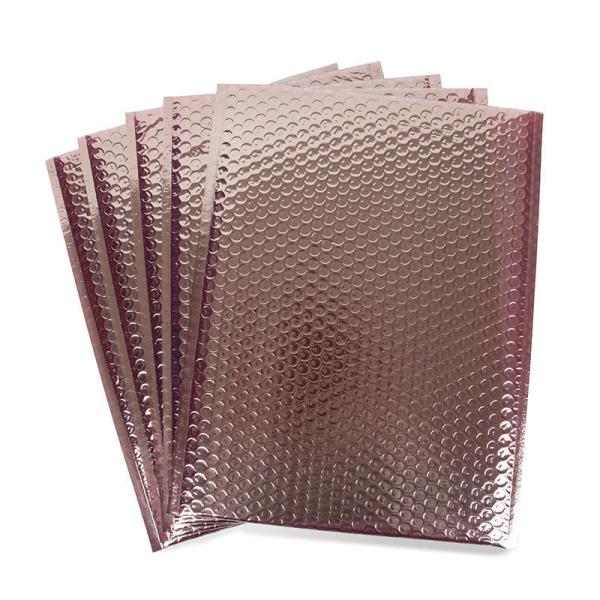 CTCX Self Seal Metallic Padded Envelopes Bubble Mailers Shipping Bags for Mailing Packing Custom
