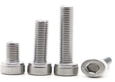 M5 M6 M7 A2 A4 Ss304 Ss316 Full Half Threaded Socket Cap Head Machine Metal Screw With Knurled Din 912