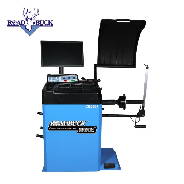 Simple Control Panel Car Wheel Balancer Fast Detection Car Tire Balancing