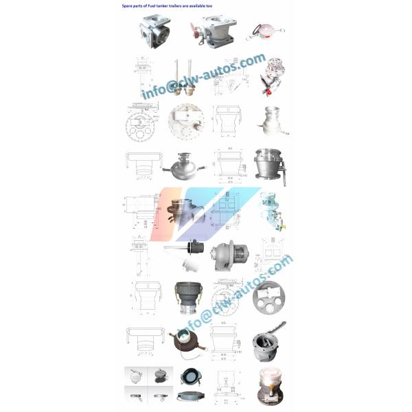 3 масло цапфы 38cbm 50cbm дозаправляя Semi грузовик