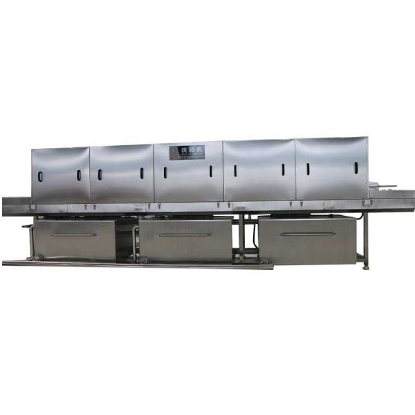 High Pressure Water Spray Dessert Molds Continuous Washing Machine Customized for You