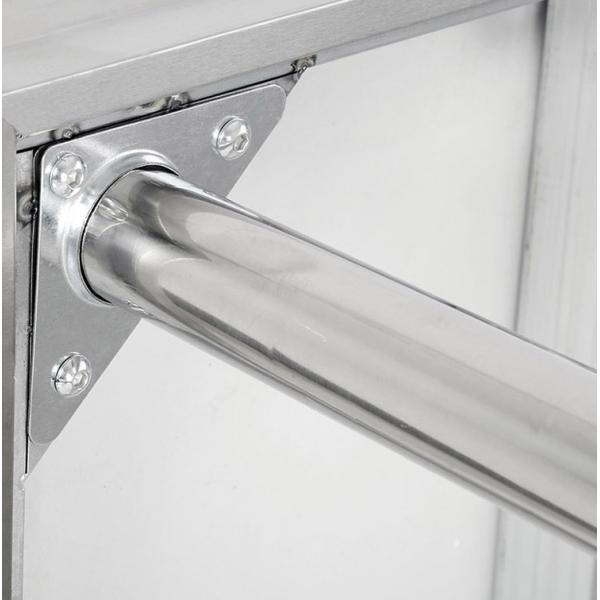 Professional Grade Stainless Steel Workbench for Commercial Restaurants and Kitchens