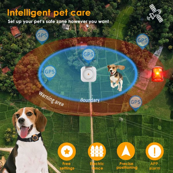 Mini 4G GSM Bluetooth Pet Tracker Waterproof IP67 GPS Micro Locator ABS+PC Real-Time Tracking Anti-Lost for Cats Dogs