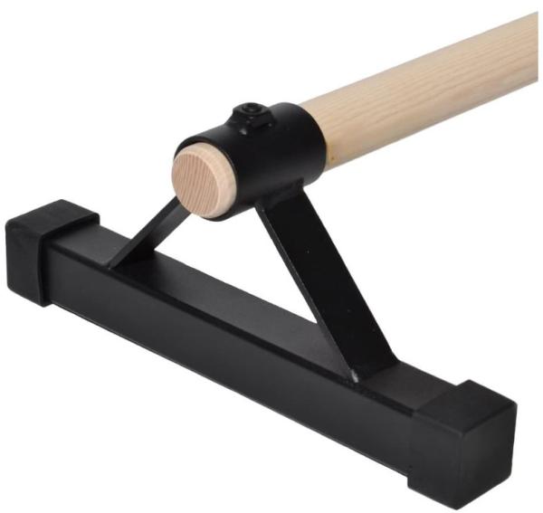 54 wood pirouette bar  fitness barre gymnastics floor mounted  sports equipment