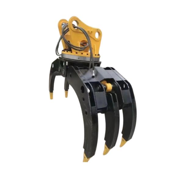 OEM Hydraulic Rotating Grapple For 1-55 Tons Excavator