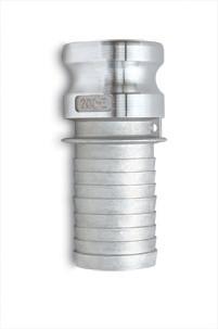 Industrial Camlock Hose Fittings Silver Female Thread Adapter Type E