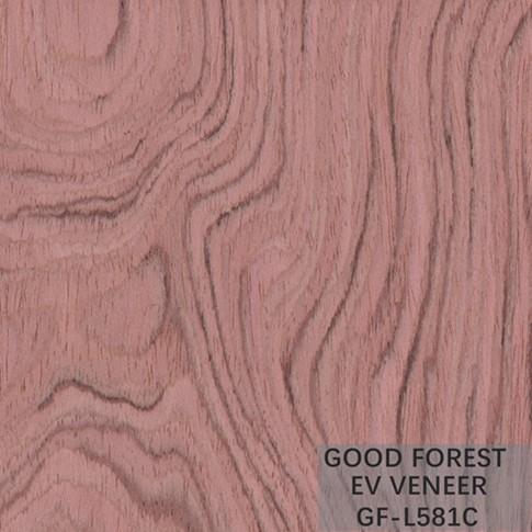 Engineered Wood Veneer Bubinga Crown Cut Wood Veneer Sliced Cut Technics OH-L663N/963C/655C/666N/936N/581C/681C/0735N