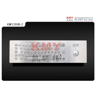 clavier rocailleux en métal de clavier industriel en métal de 10mA EN55022 avec la boule de commande