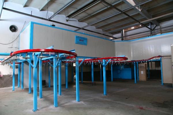 Fabricação de linhas de revestimento de pó eletrostático de aço de 1,2 mm para impressoras