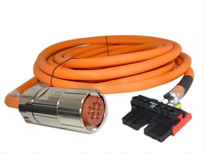 Oxygen Free Copper Vehicle Wiring Harness 180C Straight Head Connector Wiring Harness