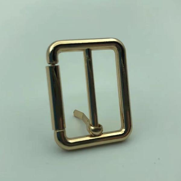 Golden Needle Point L25MM Custom Brass Belt Buckles plating finishing