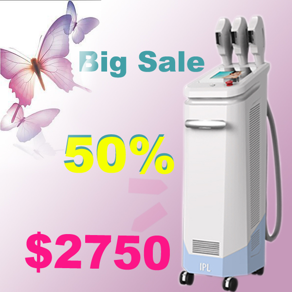 Popular in Europe!  IPL laser Beauty machine for skin rejuvenation hair removal
