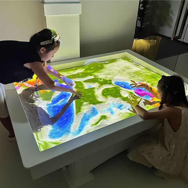 Interactive Sand Table Projector 3600 Lumens 5 Games Indoor