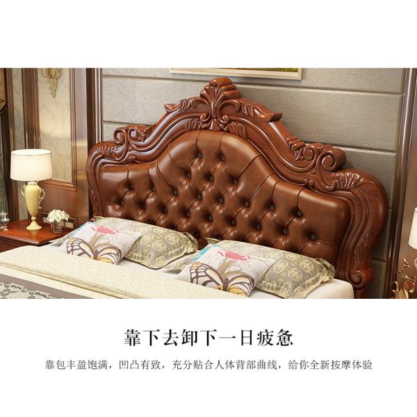 Modern Upholstered Platform Bed , Contemporary Wooden Home Furniture Beds