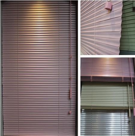 25mm s shape pvc venetian blinds for windows with steel headrail and bottomrail