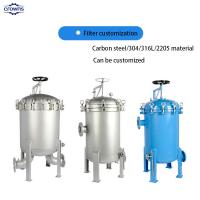 Couronne fournisseur en acier inoxydable SS cartouche multi cartouche boîtier de filtre à eau en acier inoxydable 304 316 SS Liquide sanitaire