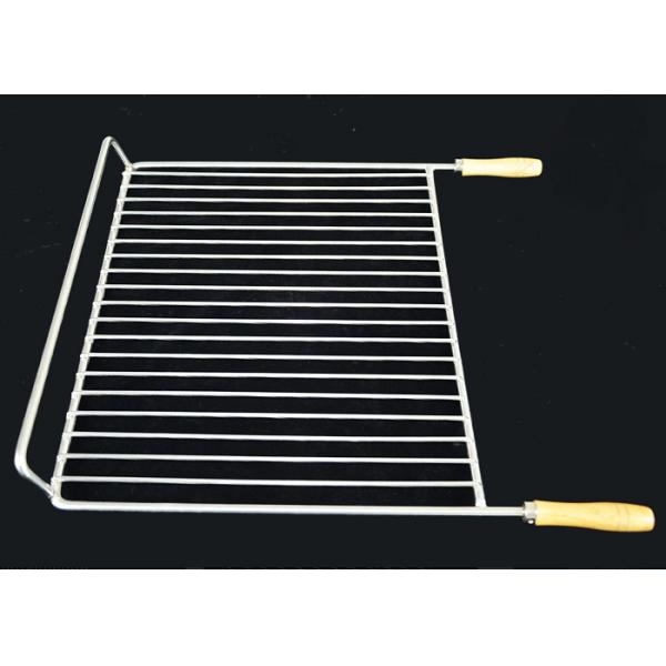 Household Food Grade SS304 450mm Dia Oven Grill Rack , Grill Pan Wire Rack
