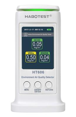 HT606 Indoor Air Quality Detector HCHO TVOC Benzene Humidity Temperature Measurement