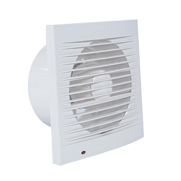 120V de fluxo axial de plástico silencioso de parede montado em casa banheiro ventilação ventilador de extração de ar
