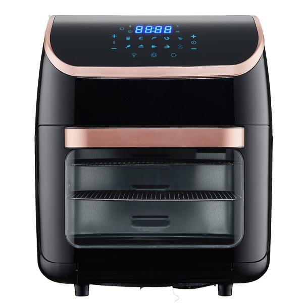 7L 12L 24L de acero inoxidable freidora de aire digital con función de vapor tostadora de aire horno sin aceite