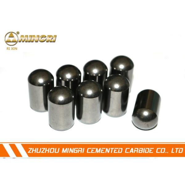 Customized Flat Top Tungsten Carbide Buttons / Cemented Carbide Button