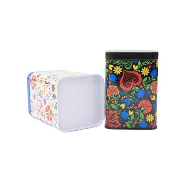 Водоустойчивый ящик для хранения чая контейнеров олова кофе толщины 0.3mm