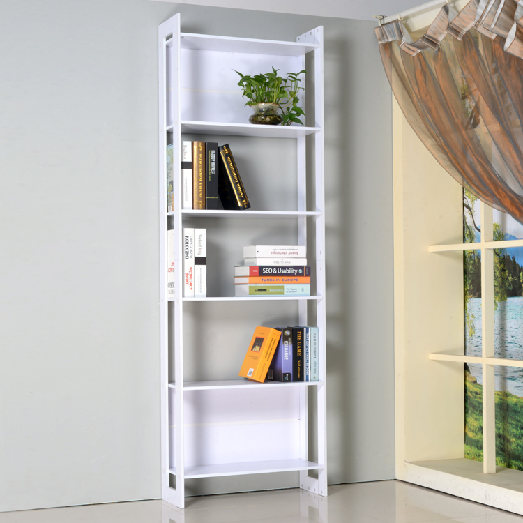 угловые книжные полки лестницы 74.8inch