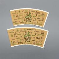La tasse de papier 167gsm enduite imperméable gainent biodégradable renouvelable