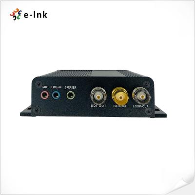 conversor 2Ch 3G-SDI bidirecional com o microfone audio estereofônico do registro RS485 RS422
