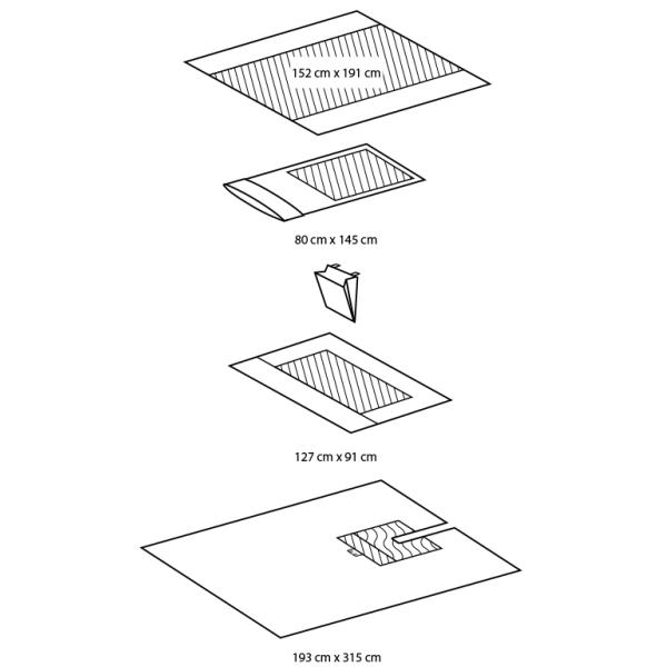 Hospital 40g 60g ENT Sterile Surgical Packs For Eye Ear Nose Throat