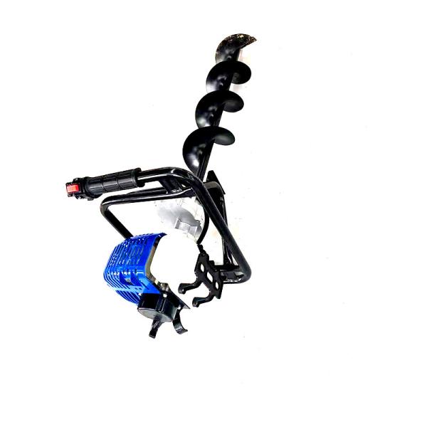 6500Rpm Gas Post Hole Digger Tree Planting 52cc Earth Auger Portable