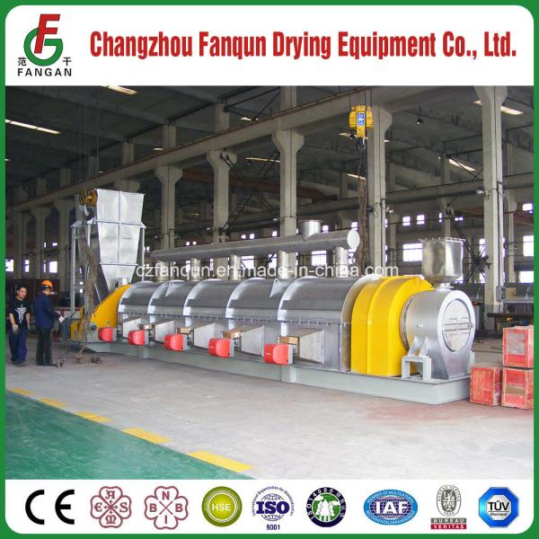 CE ISO Rotary Drum Dryer Continuous Rotary Dryer Kiln 8M Length