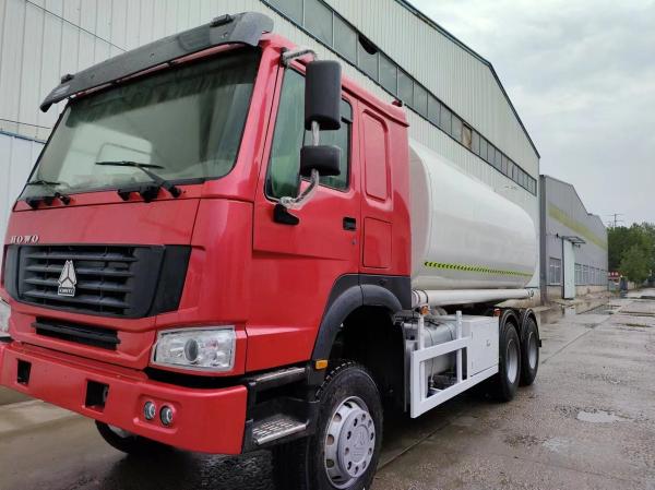 20000-25000 Liters Fuel Oil Tank Tanker Truck for Storage GCC Certified HOWO 6X4