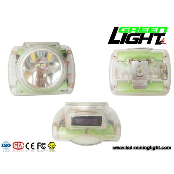 Перезаряжаемые бесшнуровая лампа крышки 0.96W горнорабочего IP68 15000lux