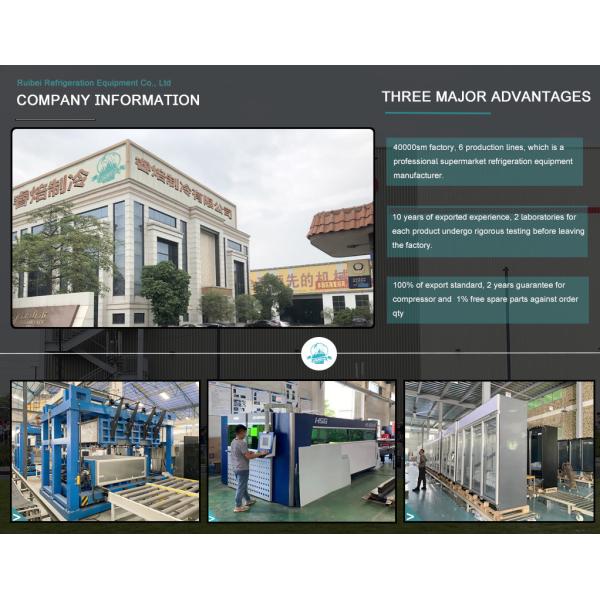 Custom 1 2 3 4 Doors Supermarket Display Beer Milk Beverage Bottle Cooler