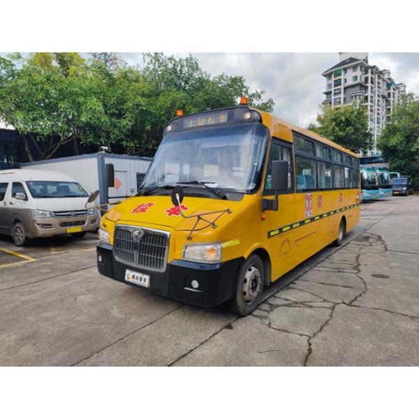 Шанграу Подержанные школьные автобусы 51 место Дизельное топливо Старый школьный автобус