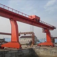 L Type Box Beam Single Girder Gantry Crane Workshop Easy Install 200t