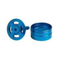 Couleur en aluminium de précision anodisant l'usinage de commande numérique par ordinateur de coutume de 0.01mm