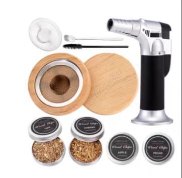 Herramientas de bar Premium Whiskey Chips de madera coctel fumador de chips de fruta de madera