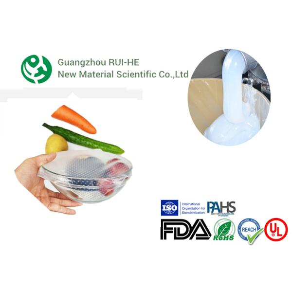 Anti Yellowing Platinum Cure Silicone Rubber Compound High Elongation