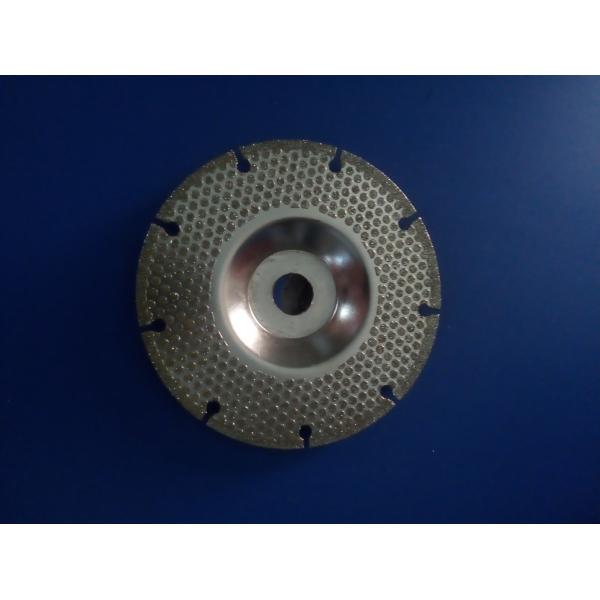 Durable Diamond Cup Wheel , Electroplated Diamond Grinding Wheels For Steel Metal Cast Iron