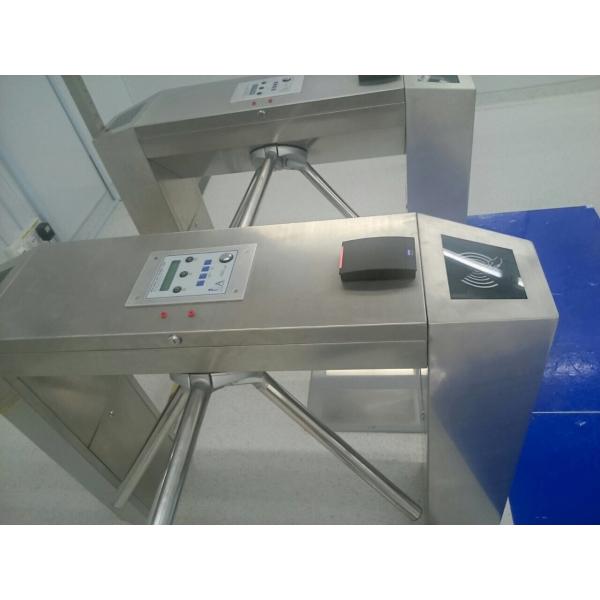Customized Dustproof Swing Gate Turnstile , TCP / IP Swing Arm Barriers