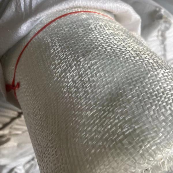 White Woven Fiberglass Cloth 50m UL94-V0 0.2mm Plain Woven