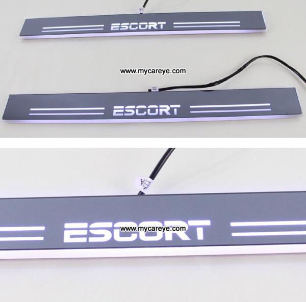 Ford Escort Scuff Plate LED Light Bar Car Door Scuff Plate aftermarket