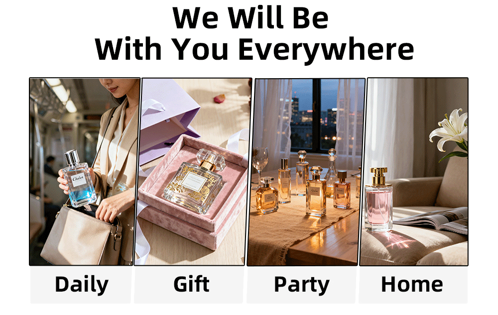 Luxury Cylinder Glass Perfume Bottle 30ml 50ml 100ml Refillable Spray Atomizer Bottle