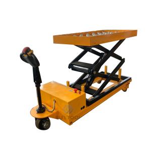 500 livres des tables élévatrices 4x8 de table élévatrice de plate-forme autopropulsée mobile de Jack Stand With Transfer Ball