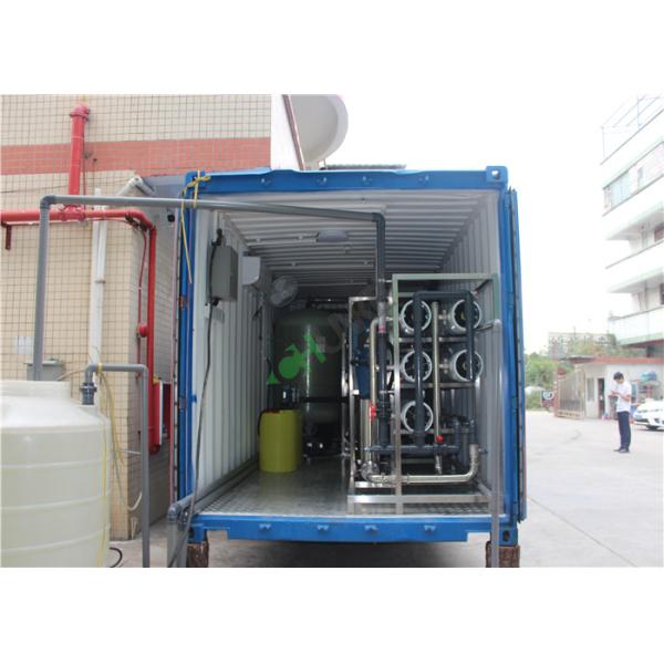 Чунке Контайнеризед водоочистка 20фт завода обратного осмоза чистая 40фт