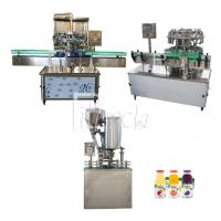 Da lavagem automática de Juice Beverage Hot Filling Machine do fruto da garrafa de vidro 0-2L linha tampando de enchimento