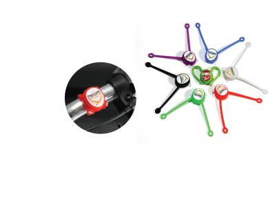 2 * CR2032 Battery Bike Front Light , Silicone Waterproof Led Bike Lights