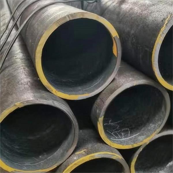 Tubo de aço carbono sem costura de secção redonda A106 72b Tubo industrial soldado Dingcheng